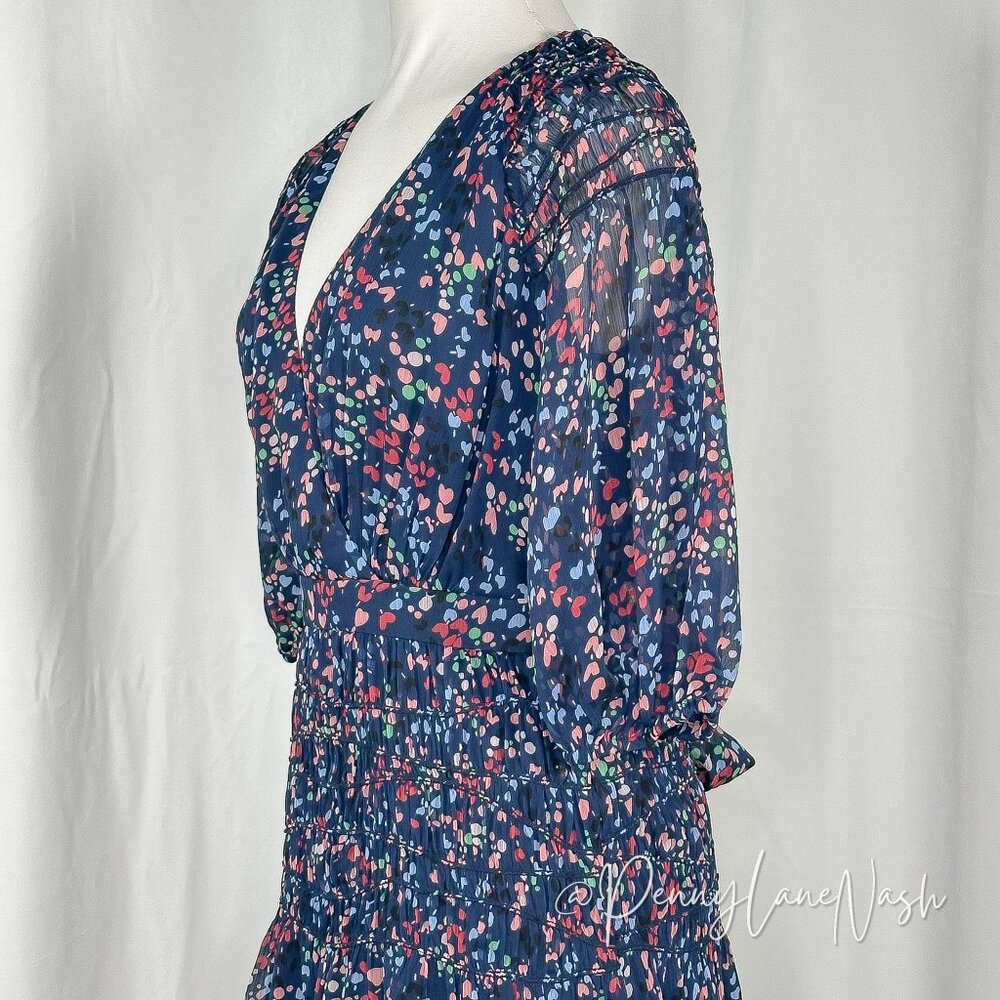 Ted Baker Casadee Smock Panel Wrap Mini Dress Size 1/S - Picture 5 of 14